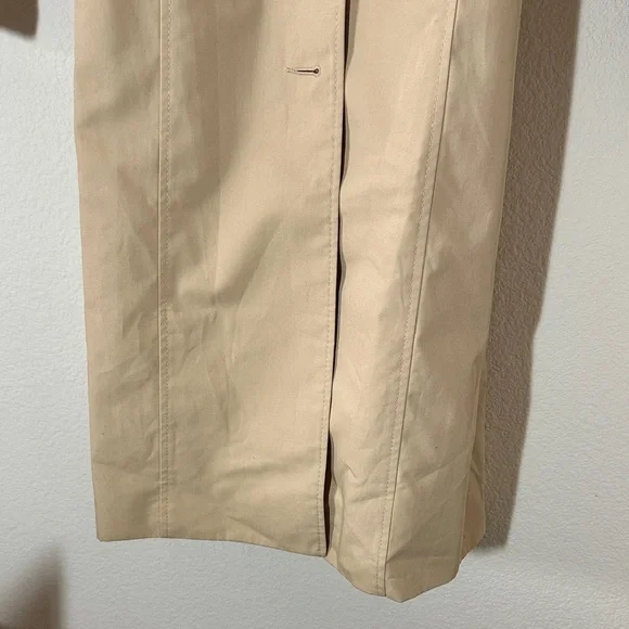 Clothes London Beige Trench Coat – Size 10, Belted Longline Classic Style‎ - Picture 7 of 13